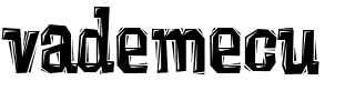 vademecu.ttf Font conversion image