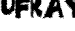 UFRAYD.ttf Font conversion image