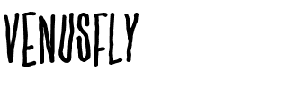 VENUSFLY.ttf Font conversion image