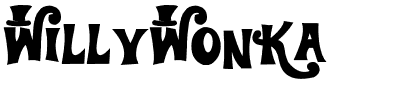 WillyWonka.ttf Font conversion image