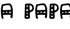 a Papa.ttf Font conversion image