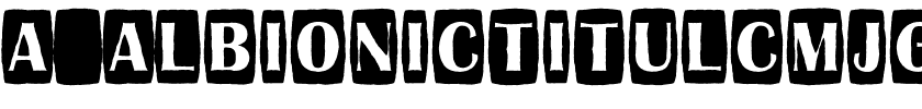 a_AlbionicTitulCmJgg.ttf Font conversion image