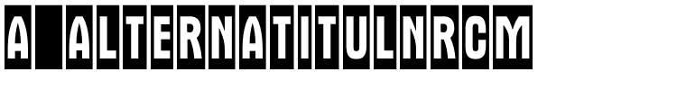 a_AlternaTitulNrCm.ttf Font conversion image