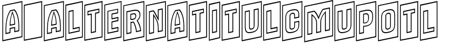 a_AlternaTitulCmUpOtl.ttf Font conversion image