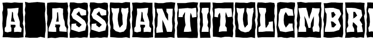 a_AssuanTitulCmBrk.ttf Font conversion image