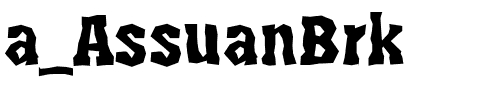 a_AssuanBrk.ttf Font conversion image