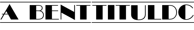 a_BentTitulDcFr.ttf Font conversion image