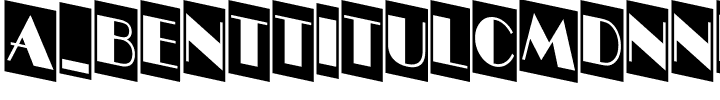 a_BentTitulCmDnNr.ttf Font conversion image