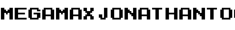 MegamaxJonathanToo-YqOq2.ttf Font conversion image