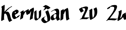 Kemujan-2v3Zw.otf Font conversion image